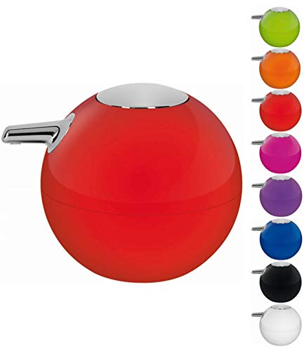 Spirella Seifenspender Bowl Flüssigseifen-Spender Fassungsvermögen 250ml - Rot